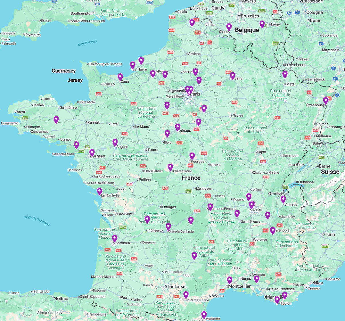 Calendrier des Salons de la Romance : dates et lieux