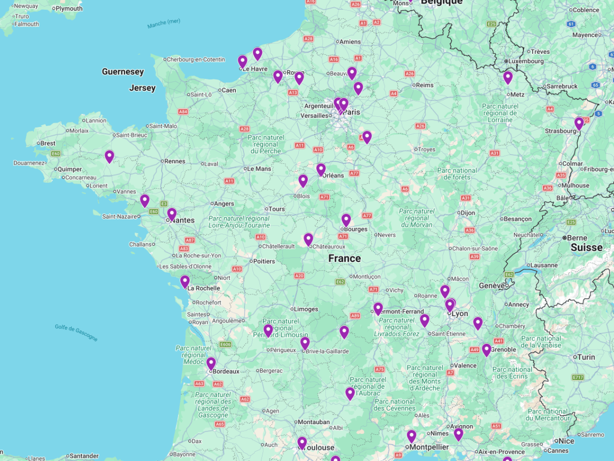 Calendrier des Salons de la Romance : dates et lieux