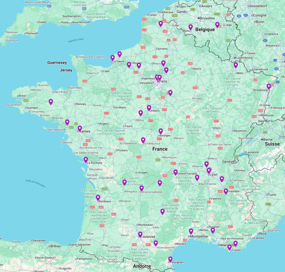 Calendrier des Salons de la Romance : dates et lieux