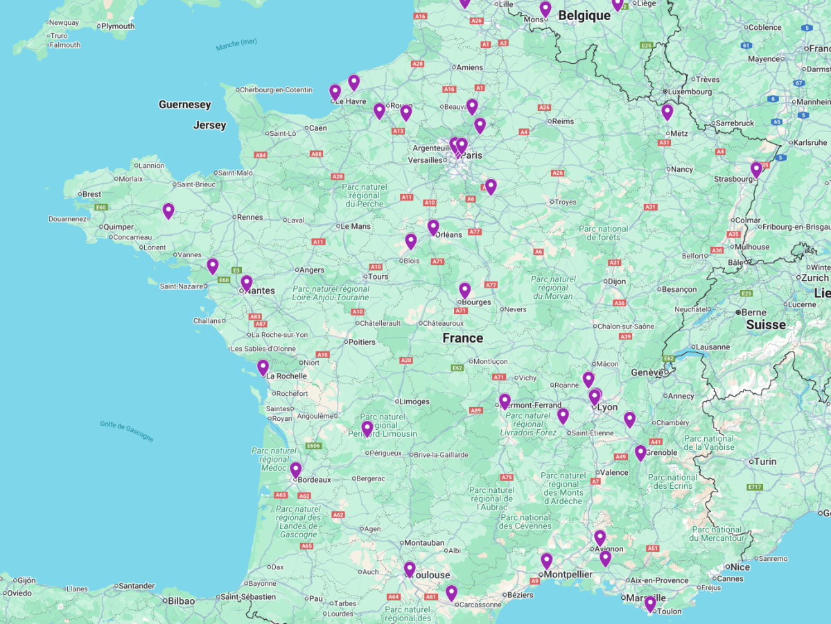 Calendrier des Salons de la Romance : dates et lieux