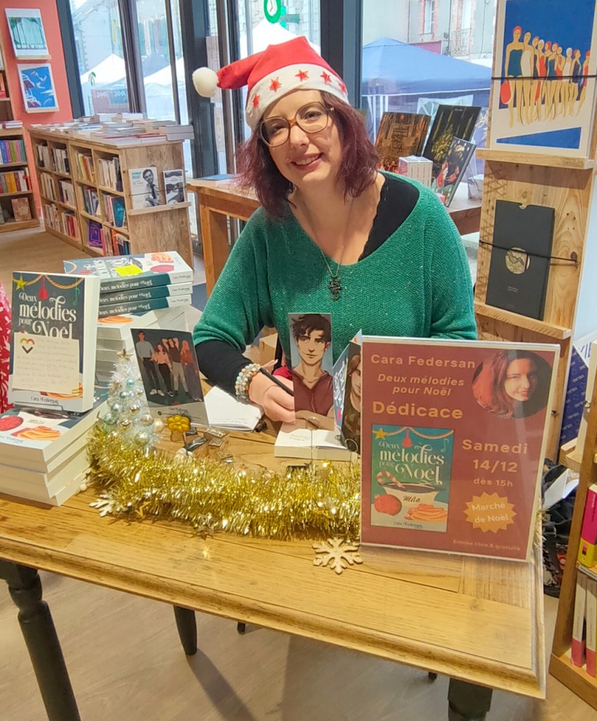 cara federsan dédicace librairie le refuge guichen 2024