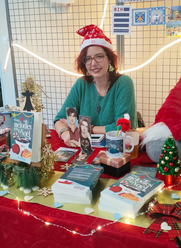 cara federsan dédicace marché de noël 2024