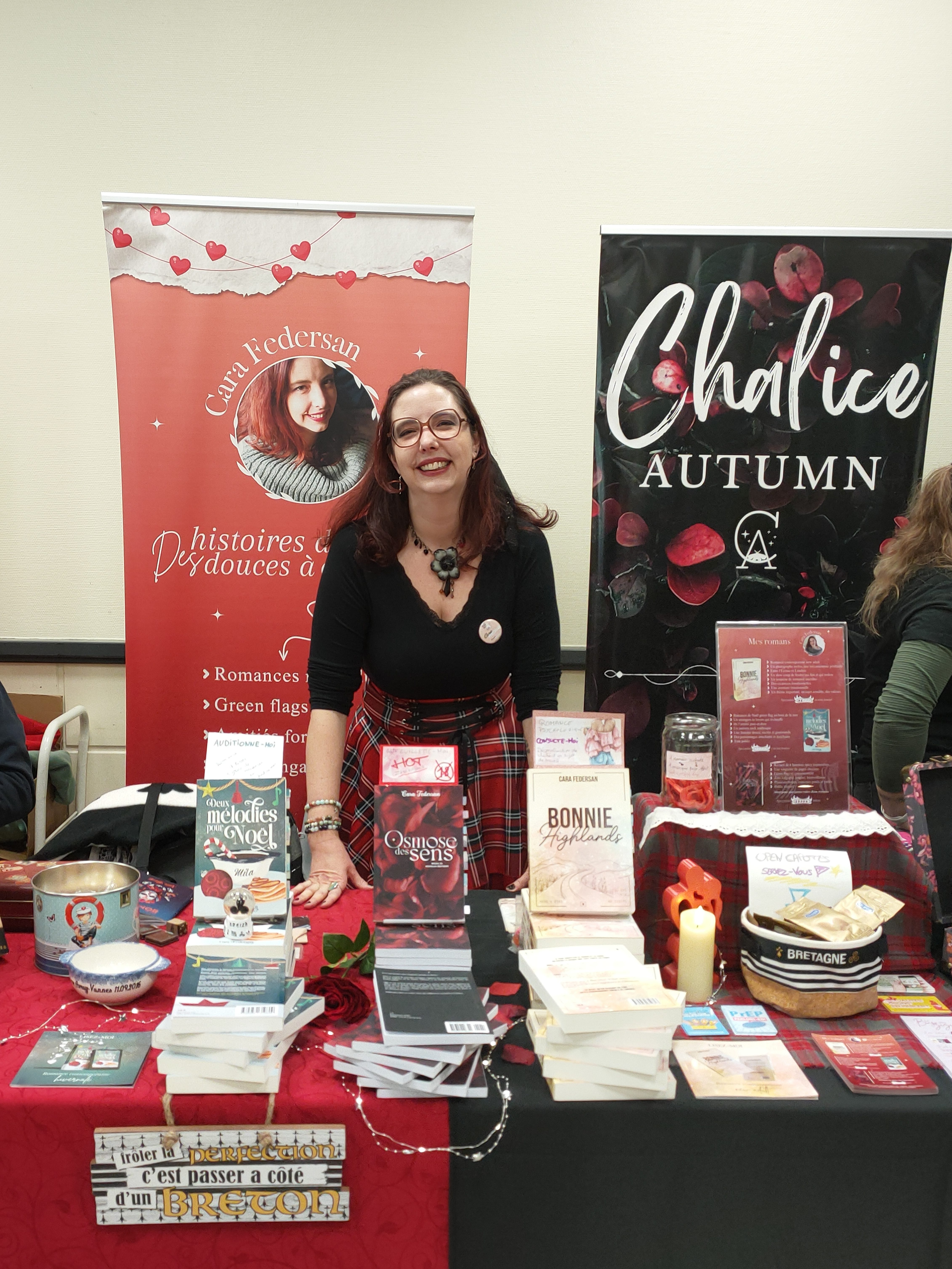 Cara Federsan autrice de romances Breizh romance 2026