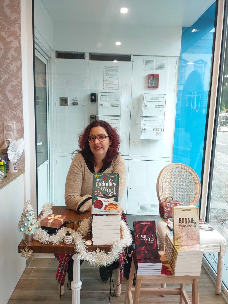 Cara Federsan autrice de romances Caf'&Books Morlaix
