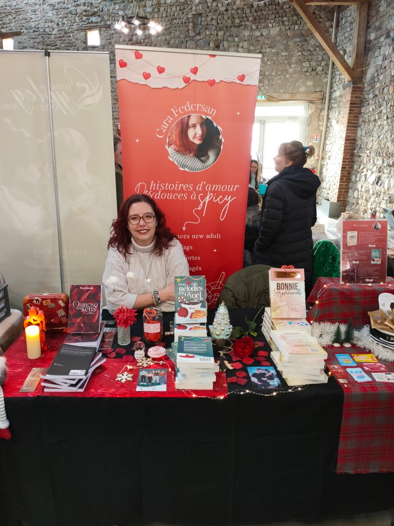 Cara Federsan autrice de romances Passion romance 2025